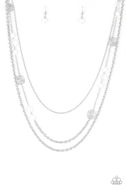 Pretty Pop-tastic! White Paparazzi Necklace