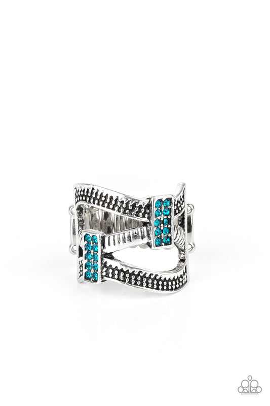 Urban Upscale - Blue Paparazzi Ring