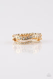 Elite Squad - Gold Paparazzi Ring