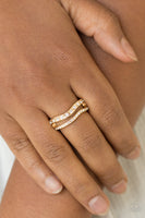 Elite Squad - Gold Paparazzi Ring