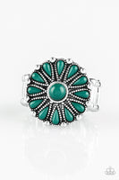 Poppy POP-tastic - green - Paparazzi ring