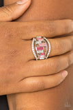Treasure Chest Charm - Pink Paparazzi Ring