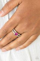 Dream Sparkle - Pink Paparazzi Ring
