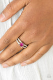 Dream Sparkle - Pink Paparazzi Ring