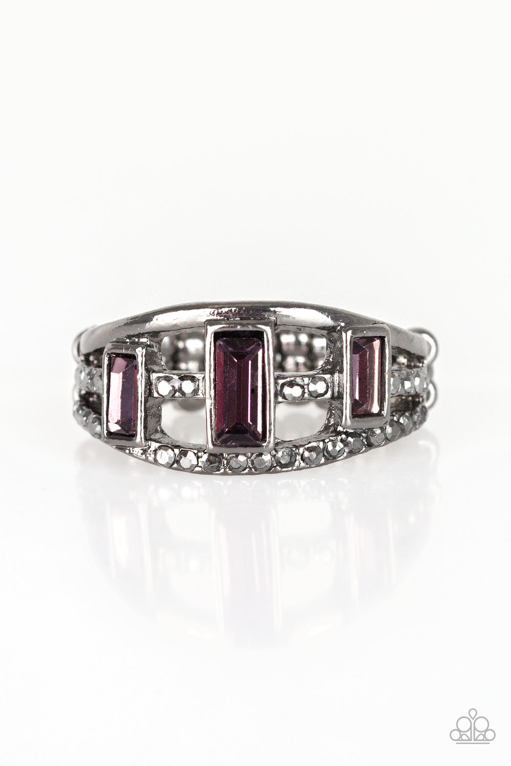 Noble Nova - Purple Paparazzi Ring