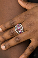Treasure Chest Charm - Purple Paparazzi Rings