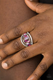 Treasure Chest Charm - Purple Paparazzi Rings