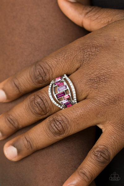 Treasure Chest Charm - Purple Paparazzi Rings
