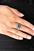 Cosmic Combo - Purple Paparazzi Ring