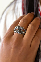 Interstellar Fashion - Silver Paparazzi Ring