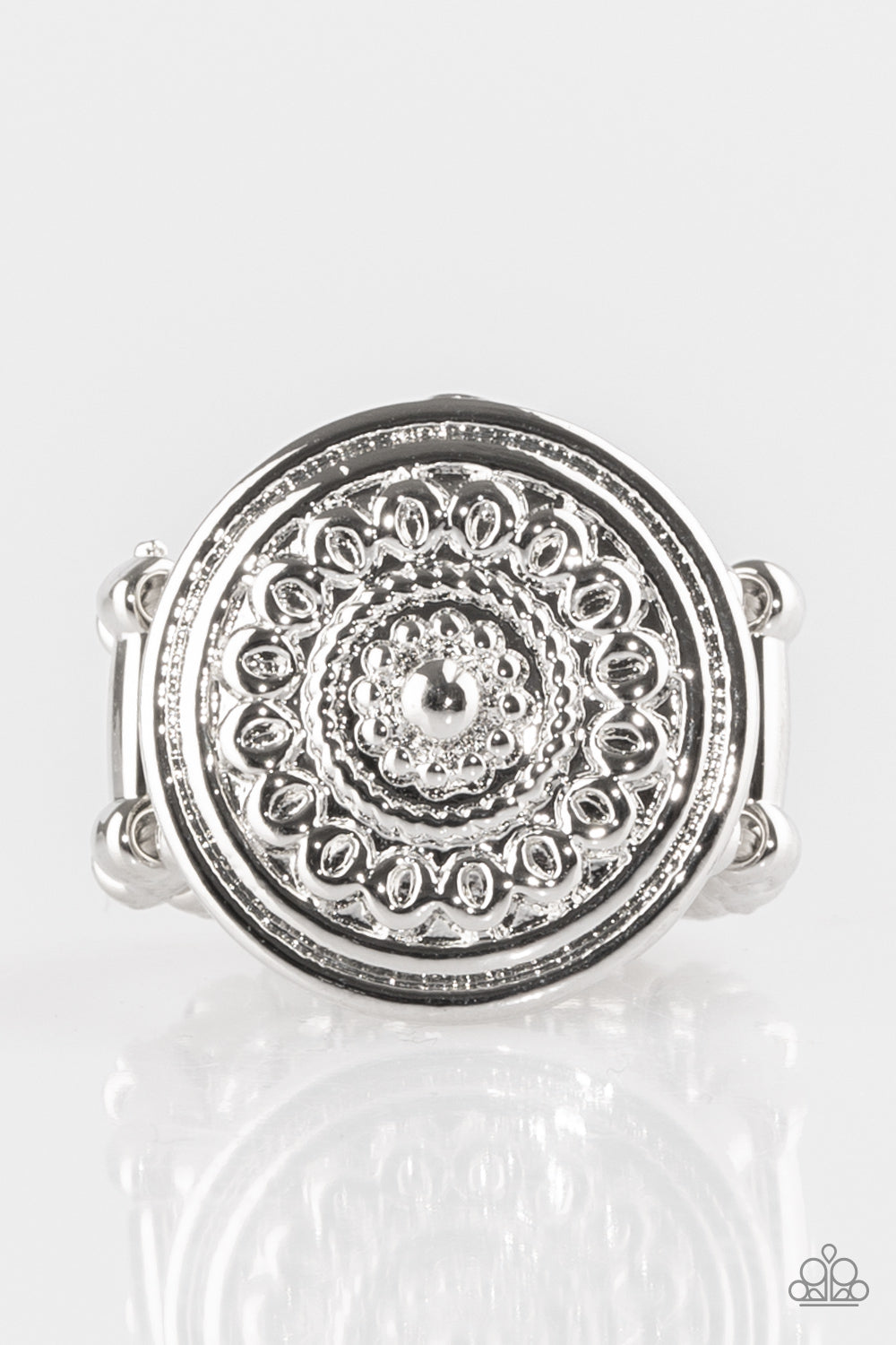 Seasonal Shine - Silver Paparazzi Ring