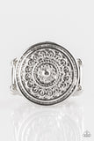 Seasonal Shine - Silver Paparazzi Ring