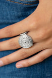 Seasonal Shine - Silver Paparazzi Ring