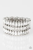 Treasury Fund - White Paparazzi Ring 