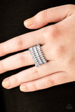 Treasury Fund - White Paparazzi Ring 