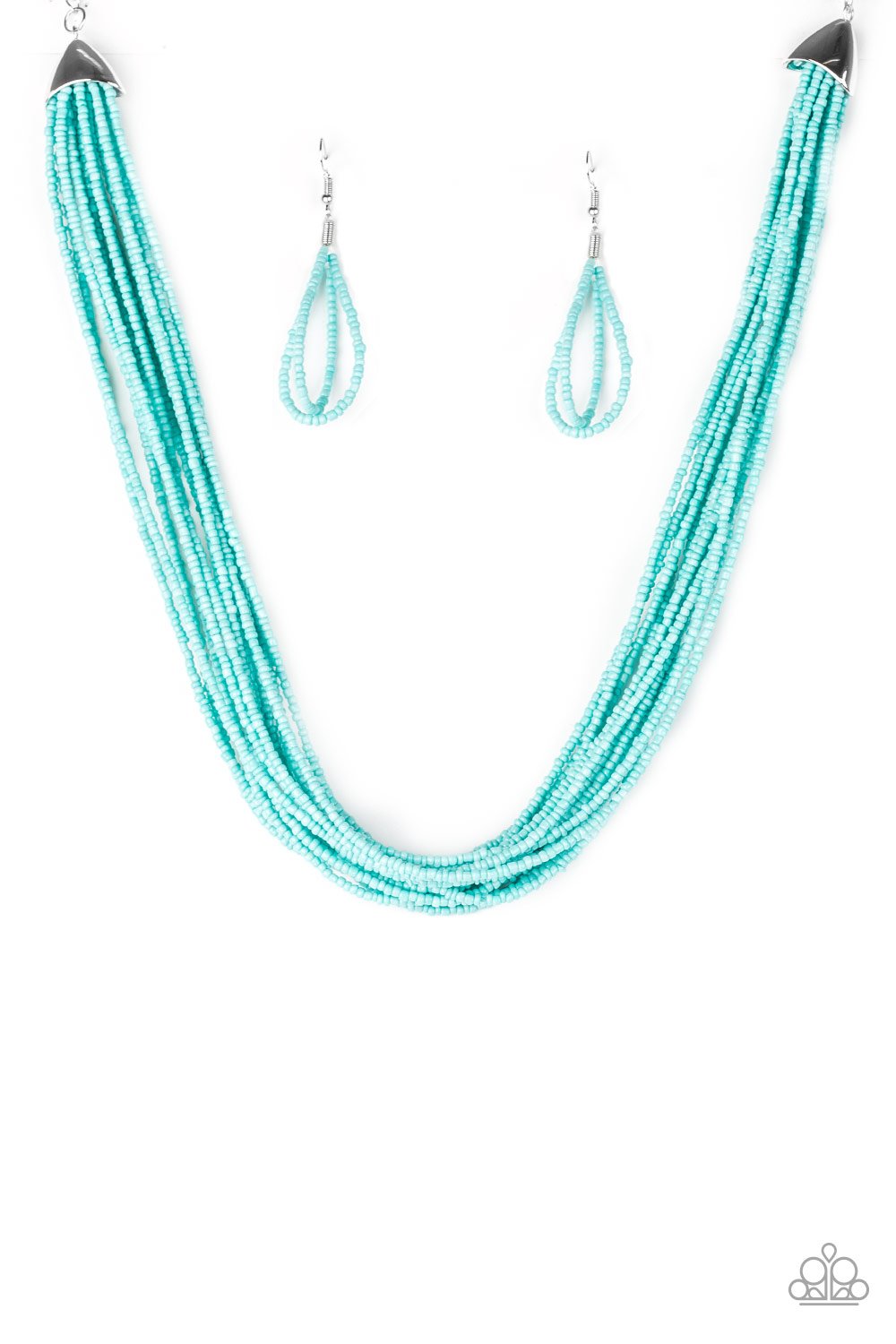 Wide Open Spaces Blue Paparazzi Necklace