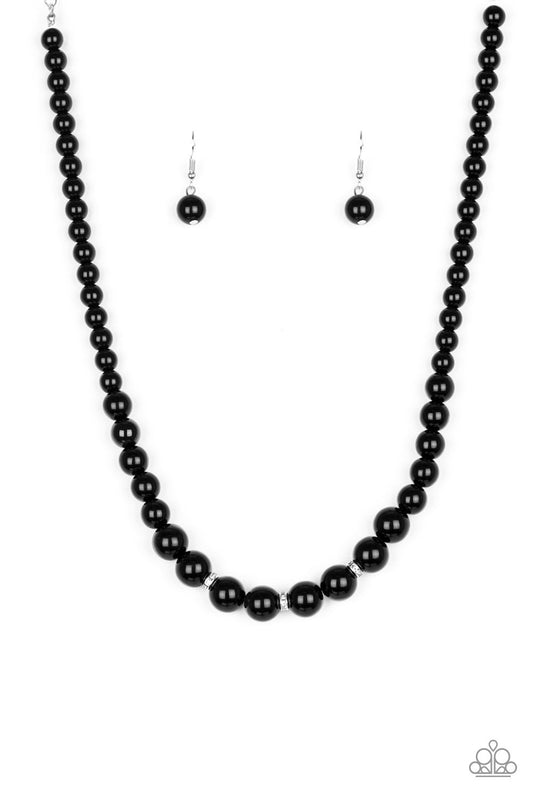 Royal Romance Black Paparazzi Necklace