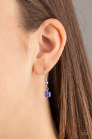 Block Party Princess - Blue Iridescent Paparazzi Necklace
