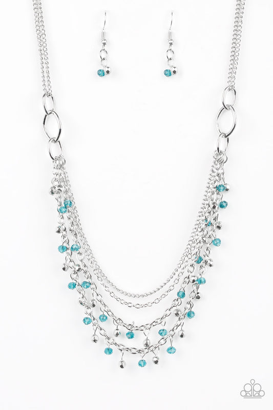 Financially Fabulous - Blue Paparazzi Necklace