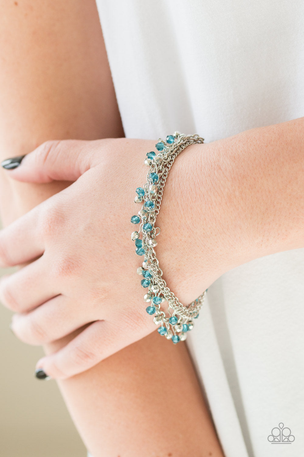 Cash Confidence - Blue Paparazzi Bracelet