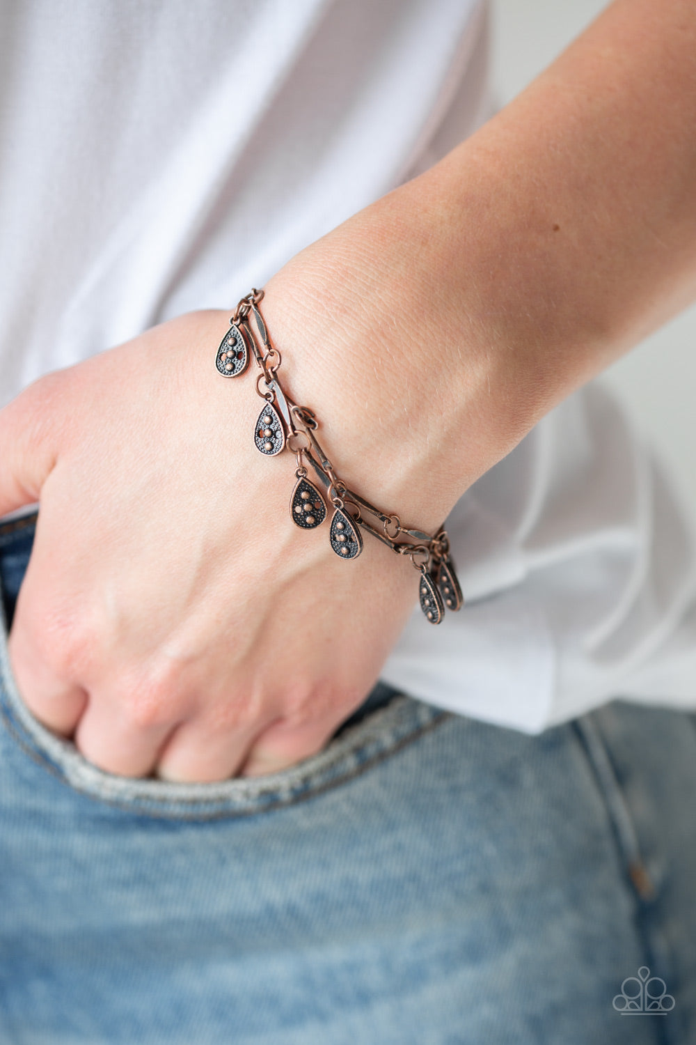 Gypsy Glee - Copper Paparazzi Bracelet