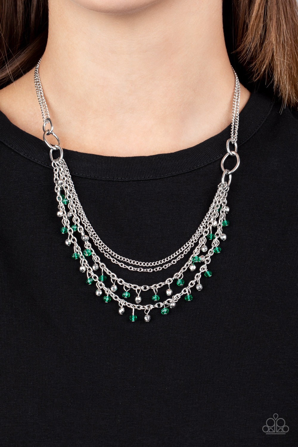 Financially Fabulous - Green Paparazzi Necklace