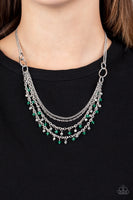 Financially Fabulous - Green Paparazzi Necklace