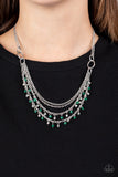 Financially Fabulous - Green Paparazzi Necklace