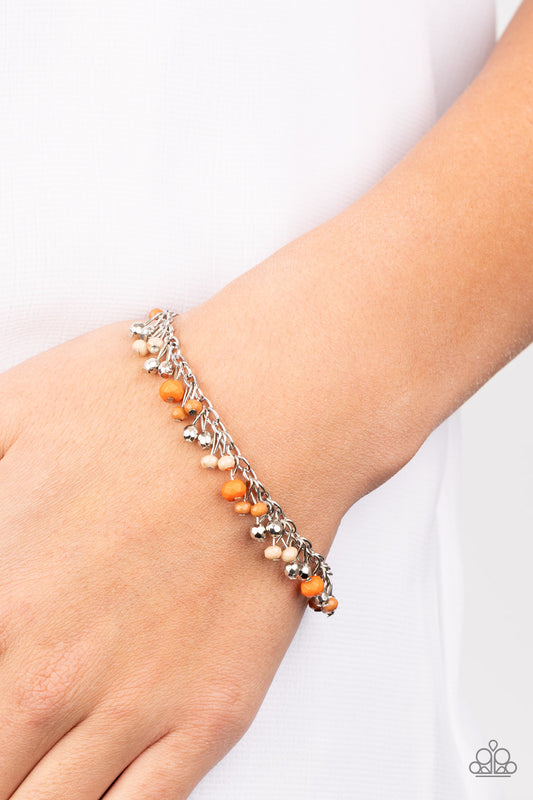 Aquatic Adventure - Orange Paparazzi Bracelet