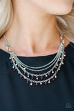 Financially Fabulous - Red Paparazzi Necklace