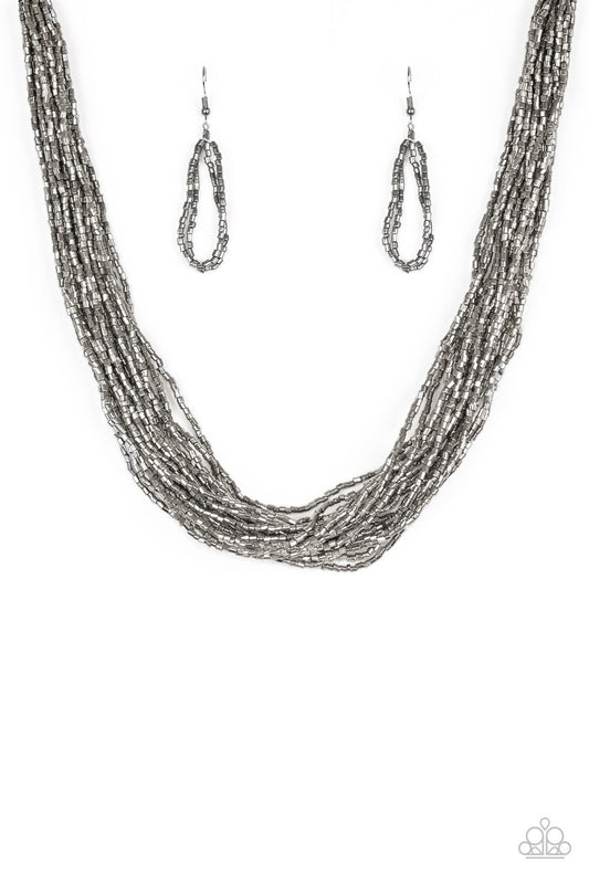 The Speed of STARLIGHT Black Paparazzi Necklace
