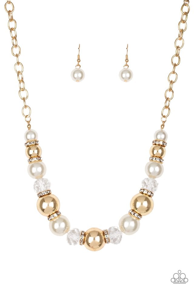 The Camera Never Lies White Paparazzi Necklace