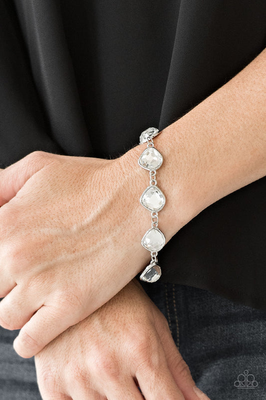 Perfect Imperfection - White Paparazzi Bracelet