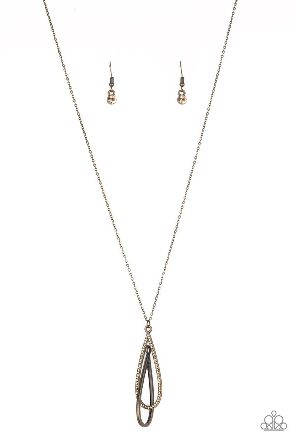 Step Into The Spotlight Brass Paparazzi Necklace