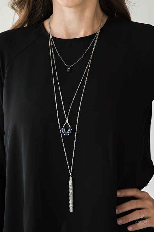 Be Fancy - Blue Paparazzi Necklace