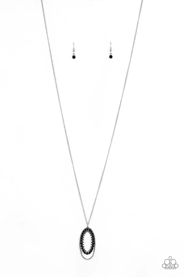 Money Mood Black Paparazzi Necklace