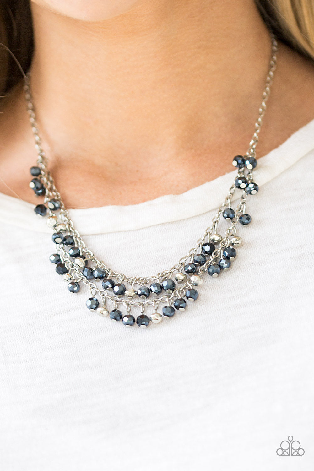 So In Season - Blue Paparazzi Necklace