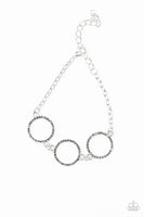 Dress The Part - Silver Paparazzi Bracelet