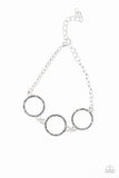 Dress The Part - Silver Paparazzi Bracelet