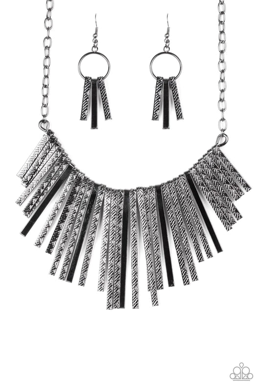 Welcome To The Pack Black Paparazzi Bracelet