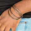 Take A CATWALK - Black  Paparazzi Bracelet
