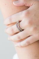 Elite Squad - Silver Paparazzi Ring
