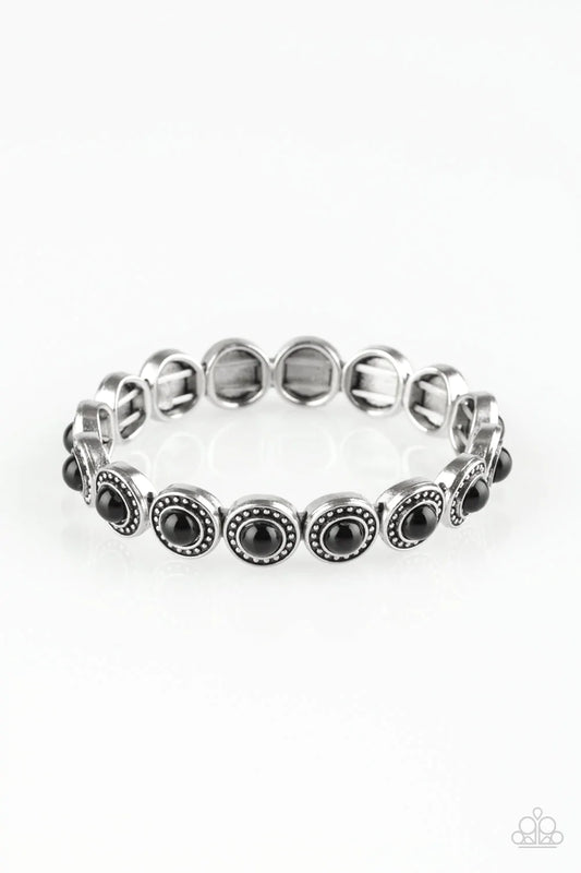 Globetrotter Goals Black Paparazzi Bracelet