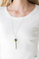 Belle Of The BALLROOM - Green Paparazzi Necklace