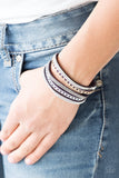 Fashion Fiend - Purple Paparazzi Suede Bracelet