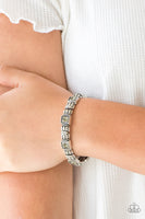 Metro Marvelous - Silver Paparazzi Bracelet