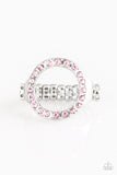 One-GLAM Band - Pink Paparazzi Ring