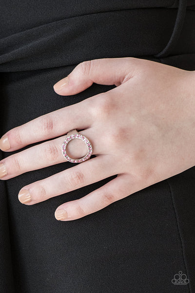 One-GLAM Band - Pink Paparazzi Ring