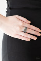 Tell Me How You Really FRILL - Silver Paparazzi Ring
