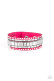 Rock Star Rocker - Pink Paparazzi Bracelet